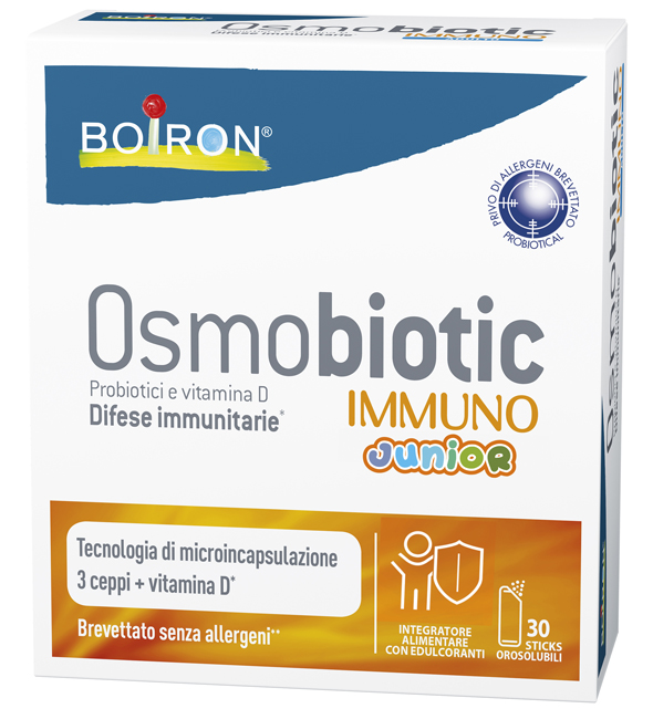 OSMOBIOTIC IMMUNO JUNIOR 30 STICK - Farmacia Murachelli Di Putelli dr. Giovanni