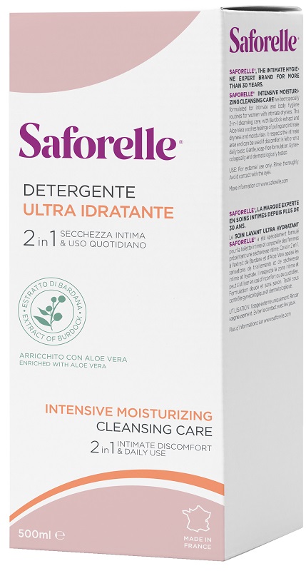 SAFORELLE DETERGENTE ULTRA IDRATANTE 500 ML - Farmacia Murachelli Di Putelli dr. Giovanni