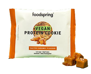 VEGAN PROTEIN COOKIE CARAMELLO SALATO 50 G - Farmacia Murachelli Di Putelli dr. Giovanni
