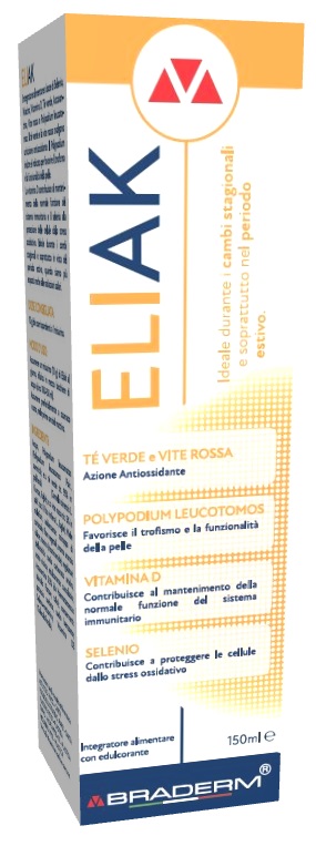 ELIAK 30 BUSTINE DA 5 ML BRADERM - Farmacia Murachelli Di Putelli dr. Giovanni