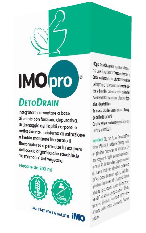 IMOPRO DETODRAIN 200 ML - Farmacia Murachelli Di Putelli dr. Giovanni