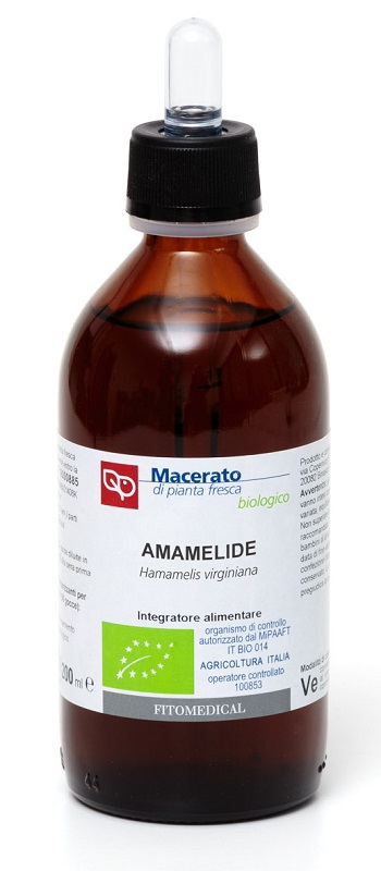 AMAMELIDE TINTURA MADRE 200 ML BIO - Farmacia Murachelli Di Putelli dr. Giovanni