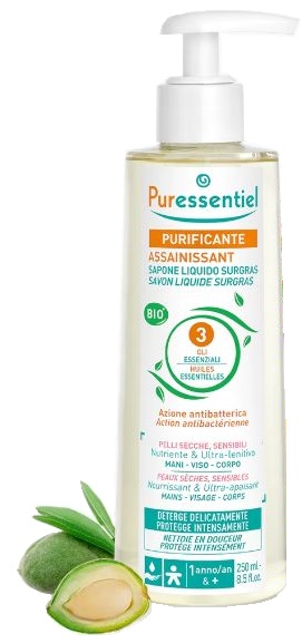 PURESSENTIEL SAPONE SURGRAS 250 ML - Farmacia Murachelli Di Putelli dr. Giovanni