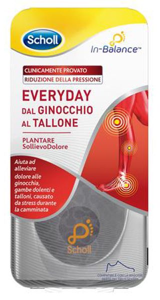 PLANTARE SOLLIEVO DOLORE DA GINOCCHIO A TALLONE SCHOLL IN BALANCE EVERYDAY S - Farmacia Murachelli Di Putelli dr. Giovanni