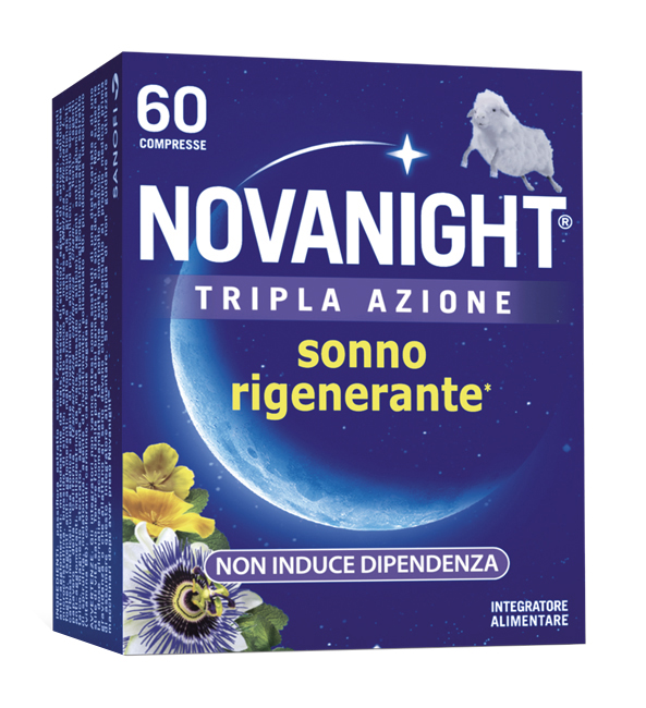 NOVANIGHT TRIPLA AZIONE SONNO RIGENERANTE 60 COMPRESSE - Farmacia Murachelli Di Putelli dr. Giovanni