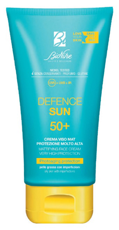 DEFENCE SUN CREMA VISO MAT SPF50+ PROTEZIONE MOLTO ALTA 50 ML - Farmacia Murachelli Di Putelli dr. Giovanni