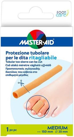 PROTEZIONE TUBOLARE MASTER-AID FOOTCARE RITAGLIABILE 15 CM 20 MM MEDIUM C7 - Farmacia Murachelli Di Putelli dr. Giovanni