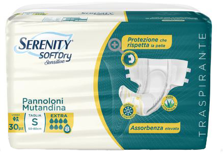 SERENITY PANNOLONE MUTANDINA SD SENSITIVE EXTRA TAGLIA L 30 PEZZI - Farmacia Murachelli Di Putelli dr. Giovanni