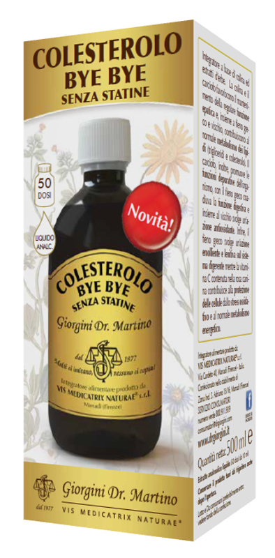 COLESTEROLO BYE BYE SENZA STATINE 500 ML - Farmacia Murachelli Di Putelli dr. Giovanni