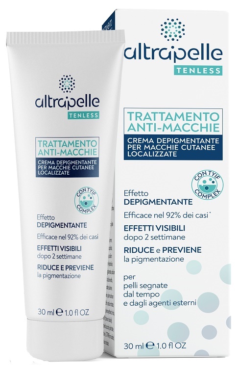 ALTRAPELLE TENLESS TRATTAMENTO ANTI MACCHIE CREMA DEPIGMENTANTE 30 ML - Farmacia Murachelli Di Putelli dr. Giovanni