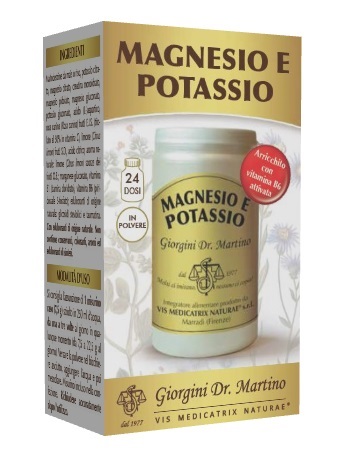 MAGNESIO E POTASSIO POLVERE 180 G - Farmacia Murachelli Di Putelli dr. Giovanni