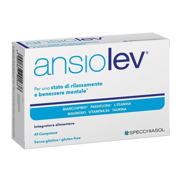 ANSIOLEV 45 COMPRESSE NUOVA FORMULA - Farmacia Murachelli Di Putelli dr. Giovanni