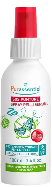 PURESSENTIEL SPRAY INSETTI PELLI SENSIBILI 100 ML - Farmacia Murachelli Di Putelli dr. Giovanni