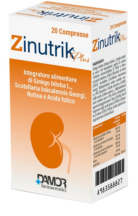 ZINUTRIK PLUS 20 COMPRESSE - Farmacia Murachelli Di Putelli dr. Giovanni