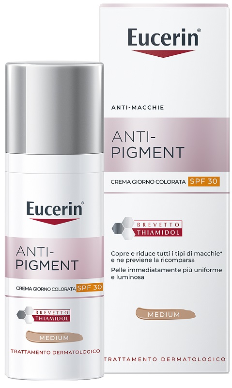 EUCERIN ANTI-PIGMENT GIORNO SPF30 COLORATO MEDIUM 50 ML - Farmacia Murachelli Di Putelli dr. Giovanni