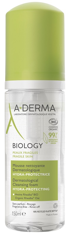 ADERMA A-D BIOLOGY SCHIUMA DETERGENTE 150 ML - Farmacia Murachelli Di Putelli dr. Giovanni