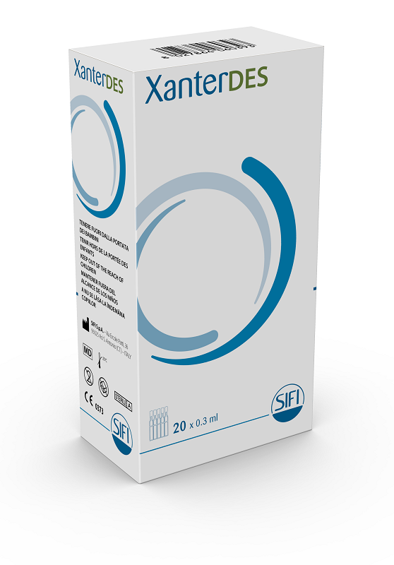 XANTERDES SOLUZIONE OFTALMICA 20 FLACONCINI MONODOSE DA 0,3 ML - Farmacia Murachelli Di Putelli dr. Giovanni