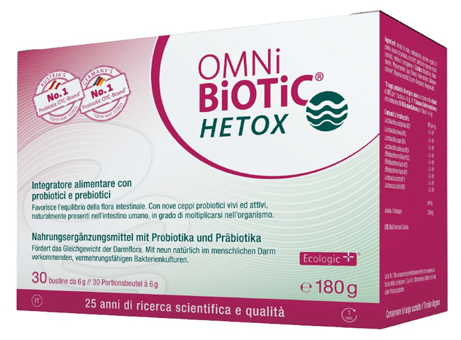 OMNI BIOTIC HETOX 30 BUSTINE DA 6 G - Farmacia Murachelli Di Putelli dr. Giovanni