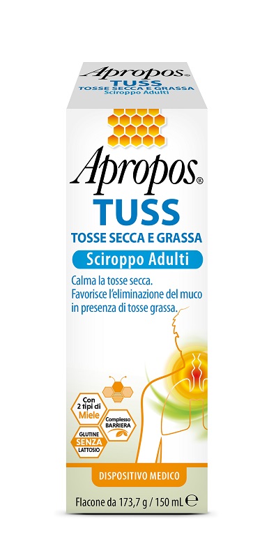 APROPOS TUSS SCIROPPO ADULTI 150 ML - Farmacia Murachelli Di Putelli dr. Giovanni