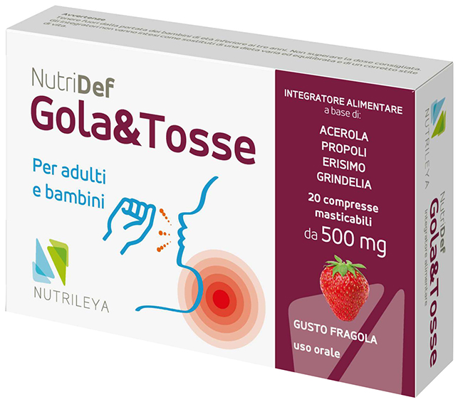 NUTRIDEF GOLA&TOSSE 20 COMPRESSE - Farmacia Murachelli Di Putelli dr. Giovanni