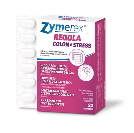 ZYMEREX COLON E STRESS 24 COMPRESSE - Farmacia Murachelli Di Putelli dr. Giovanni