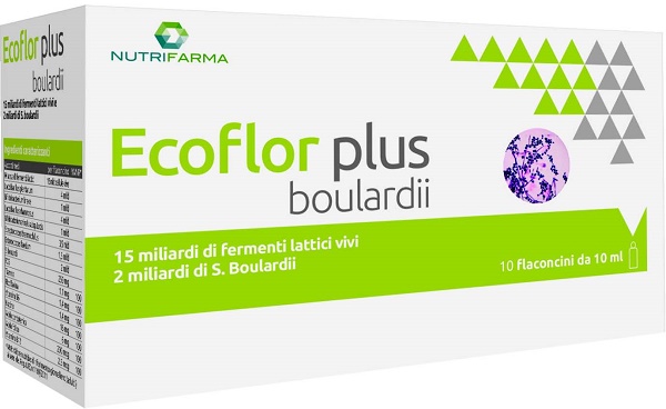 ECOFLOR PLUS BOULARDII 10 FLACONCINI - Farmacia Murachelli Di Putelli dr. Giovanni