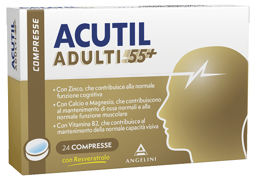 ACUTIL ADULTI 55+ 24 COMPRESSE IT - Farmacia Murachelli Di Putelli dr. Giovanni