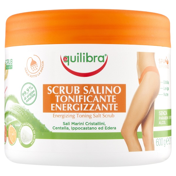 EQUILIBRA SCRUB SALINO TONIFICANTE ENERGIZZANTE 600 G - Farmacia Murachelli Di Putelli dr. Giovanni