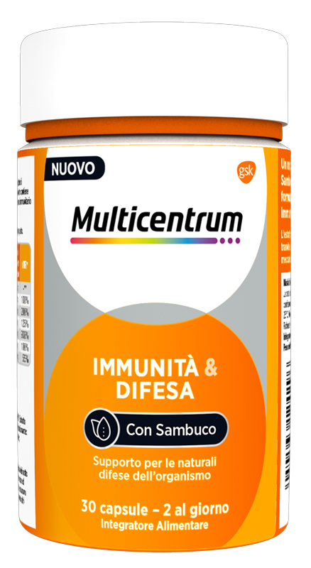 MULTICENTRUM IMMUNITA' & DIFESA 30 CAPSULE - Farmacia Murachelli Di Putelli dr. Giovanni