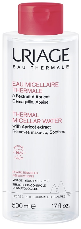 URIAGE EAU MICELLAIRE THERMALE PELLI SECCHE FLACONE 500 ML - Farmacia Murachelli Di Putelli dr. Giovanni