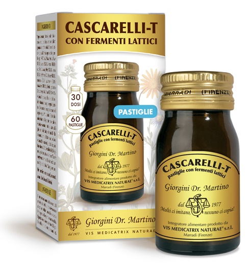 CASCARELLI T PASTIGLIE 60 PASTIGLIE CON FERMENTI LATTICI - Farmacia Murachelli Di Putelli dr. Giovanni