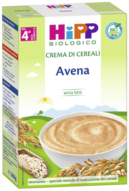 HIPP BIO CREMA CEREALI AVENA 200 G - Farmacia Murachelli Di Putelli dr. Giovanni