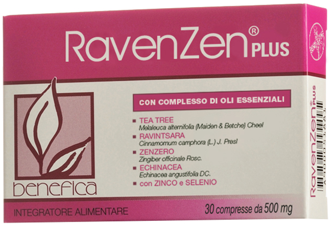 RAVENZEN PLUS 30 COMPRESSE BENEFICA - Farmacia Murachelli Di Putelli dr. Giovanni
