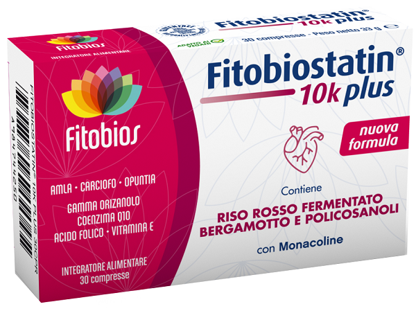 FITOBIOSTATIN 10K PLUS 30 COMPRESSE - Farmacia Murachelli Di Putelli dr. Giovanni