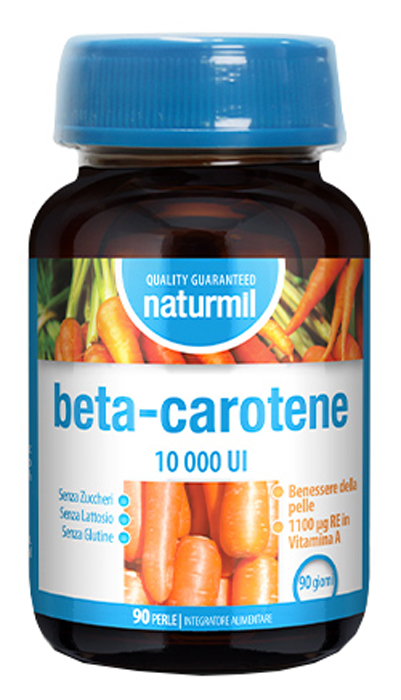 NATURMIL BETA-CAROTENE 10000 UI 90 PERLE - Farmacia Murachelli Di Putelli dr. Giovanni
