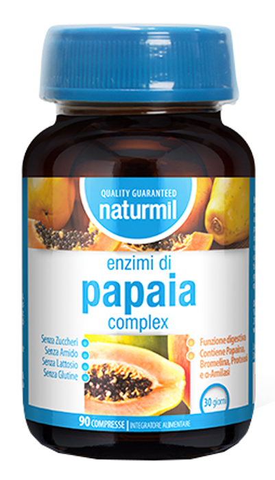 NATURMIL ENZIMI DI PAPAIA COMPLEX 90 COMPRESSE - Farmacia Murachelli Di Putelli dr. Giovanni