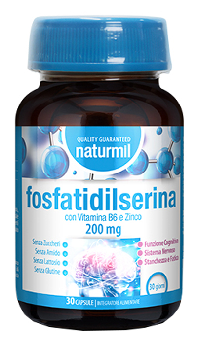 NATURMIL FOSFATIDILSERINA 200 MG 30 CAPSULE - Farmacia Murachelli Di Putelli dr. Giovanni