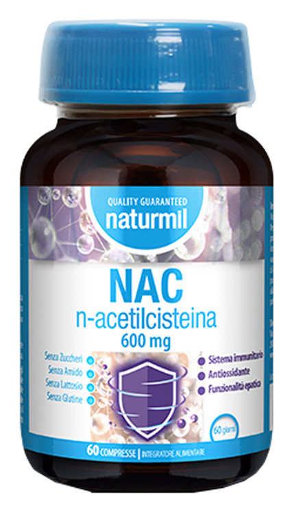 NATURMIL NAC N-ACETILCISTEINA 600 MG 60 COMPRESSE - Farmacia Murachelli Di Putelli dr. Giovanni