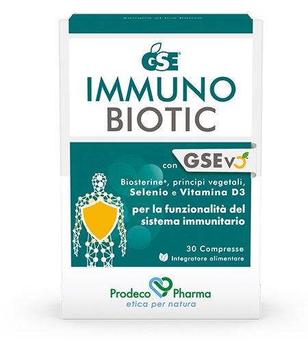 GSE IMMUNOBIOTIC 30 COMPRESSE - Farmacia Murachelli Di Putelli dr. Giovanni