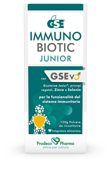 GSE IMMUNOBIOTIC JUNIOR 120 G - Farmacia Murachelli Di Putelli dr. Giovanni