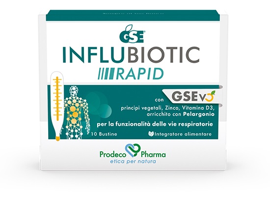 GSE INFLUBIOTIC RAPID 10 BUSTINE - Farmacia Murachelli Di Putelli dr. Giovanni