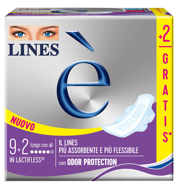 LINES E' LUNGO CARRY PACK 9 + 2 PEZZI - Farmacia Murachelli Di Putelli dr. Giovanni