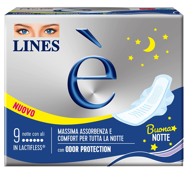 LINES E' NOTTE CARRY PACK 9 PEZZI - Farmacia Murachelli Di Putelli dr. Giovanni