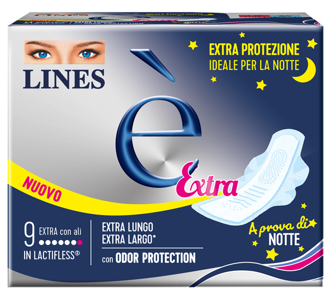LINES E' EXTRA CARRY PACK 9 PEZZI - Farmacia Murachelli Di Putelli dr. Giovanni