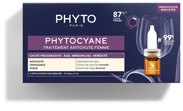 PHYTOCYANE FIALE DONNA CADUTA PROGRESSIVA 12 FIALE DA 5 ML - Farmacia Murachelli Di Putelli dr. Giovanni
