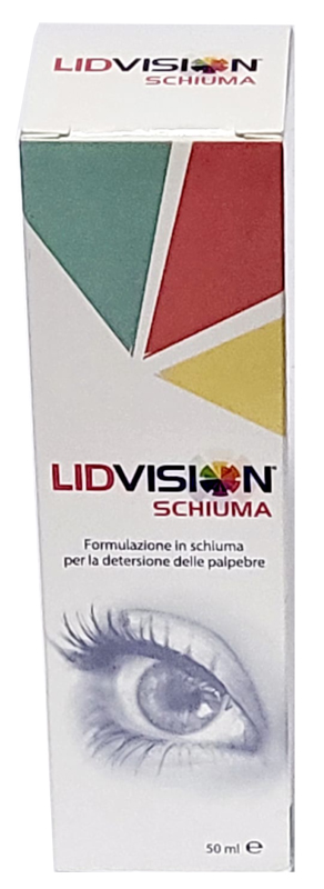 LIDVISION SCHIUMA PER DETERSIONE PALPEBRE 50 ML - Farmacia Murachelli Di Putelli dr. Giovanni
