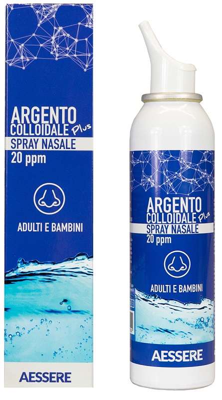 ARGENTO COLLOIDALE PLUS NASALE SPRAY 20 PPM 100 ML - Farmacia Murachelli Di Putelli dr. Giovanni