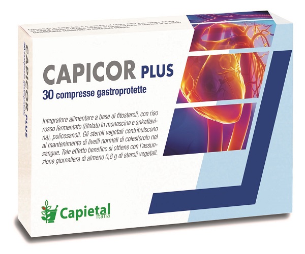 CAPICOR PLUS 30 COMPRESSE GASTROPROTETTE - Farmacia Murachelli Di Putelli dr. Giovanni