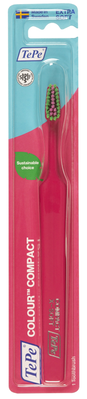 TEPE COLOUR SPAZZOLINO COMPACT SOFT ROSA SCURO - Farmacia Murachelli Di Putelli dr. Giovanni