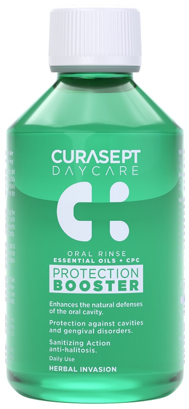 CURASEPT DAYCARE COLLUTORIO PROTECTION BOOSTER HERBAL INVASION 500 ML - Farmacia Murachelli Di Putelli dr. Giovanni